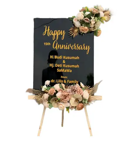 Papan Bunga Akrilik Bunut Hilir