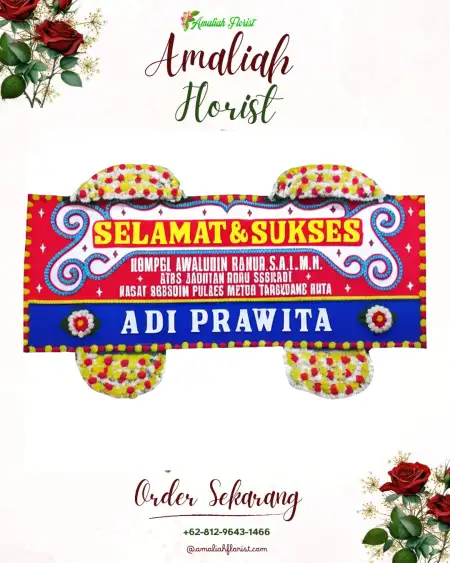 Papan Bunga Ucapan Selamat Bunut Hilir